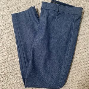 Like new Banana Republic Sloan pants blue texture